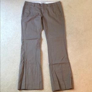 Banana Republic Ryan Fit Tan Trousers- size 10